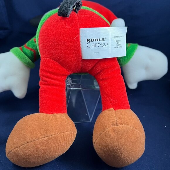 Disney Mickey Mouse Christmas Plush By Kohls Cares - Picture 3 of 4